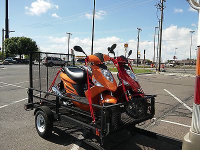 Other Makes : paladin150 2 motor scooters one red one orange orange has 5 miles on red has 53 miles