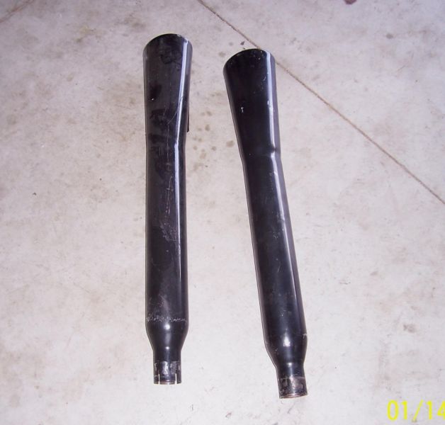 Stock pipes for a Harley Davidson  2006 road king classic