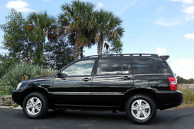 Toyota : Highlander Carfax Certified 1 Florida Owner w/ Records! SHARP NO ACCIDENTS SUV~NO RUST~NEW TIRES~ALL SET~02 03 04 05 4 Runner