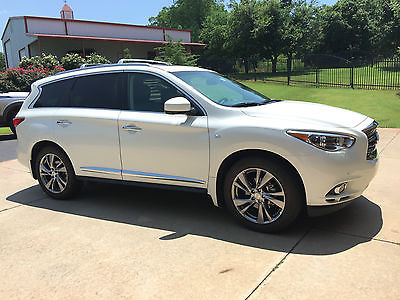 Infiniti : QX60 QX60 SUV, White, leather interior, navigation, loaded, for sale  by owner,