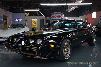 Pontiac : Trans Am #'s Match Y84 Special Edition (SE), PHS Documented STUNNING CONDITION, BANDIT, Black/Black