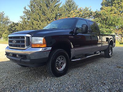 Ford : F-250 7.3L, Powerstroke, Diesel, 4WD, 4x4, Long Bed 2001 ford f 250 super duty xlt crewcab 4 x 4 7.3 l powerstroke diesel only 75 k mile