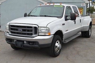 Ford : F-350 Lariat Crew Cab Pickup 4-Door 2004 ford f 350 super duty lariat turbo diesel wrecked repairable salvage