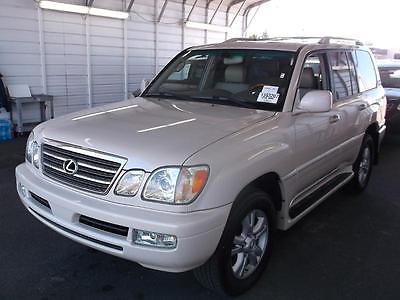 Lexus : LX LX470 2005 lexus lx 470 peral white fully loaded only 66 k miles