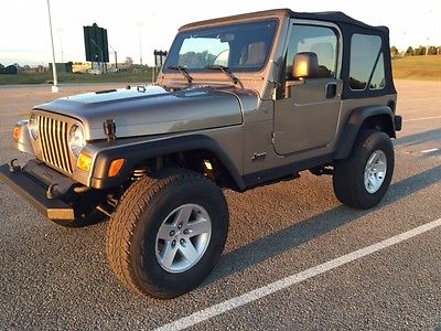Jeep : Wrangler Sport 2003 jeep wrangler sport lifted 33 tires great jeep