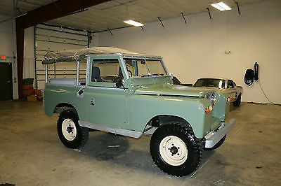 Land Rover : Other Series 1967 land rover series iia 88 frame off rebuild in 2005