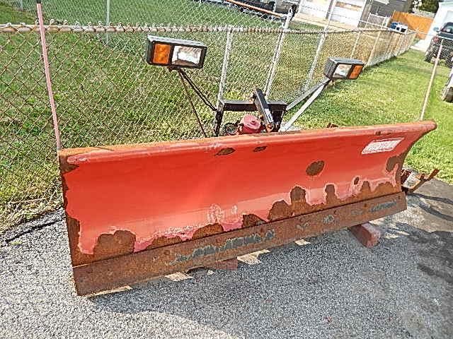 western plow w/attachments and wiring, 0
