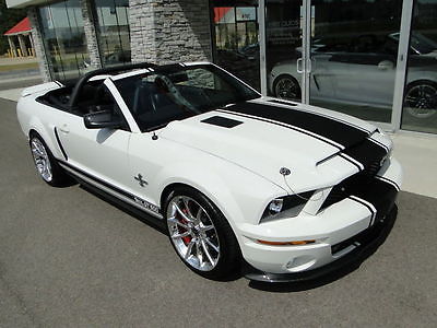 Ford : Mustang SUPER SNAKE CONVERTIBLE 2007 shelby super snake convertible