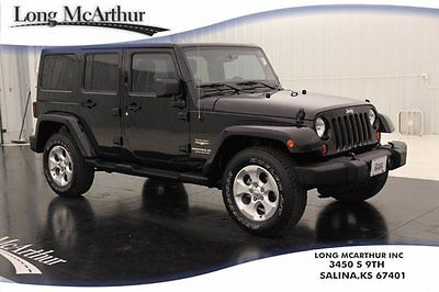 Jeep : Wrangler Unlimited Sahara V6 Navigation Leather 4X4 Unlimited Sahara Certified 3.6 V6 4WD Heated Leather Nav Satellite Radio