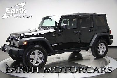 Jeep : Wrangler Rubicon Lifted 2012 jeep unlimited rubicon soft top manual transmission full power a c