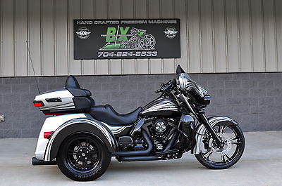 Harley-Davidson : Touring 2015 tri glide trike custom 1 of a kind 15 k in xtra s blacked out