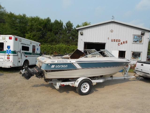 17 Foot open Bow Runabout with Shore Landr Trailer
