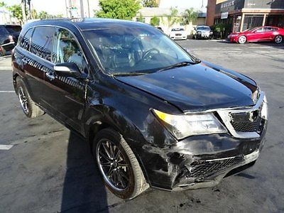 Acura : MDX 6-Spd AT 2011 acura mdx 6 spd at salvage wrecked repairable project economically priced