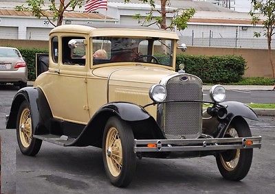 Ford : Model A coupe 1930 ford model a classic vintage clean rumbler seat