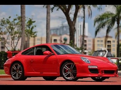 Porsche : 911 Carrera 4S RED ONLY 42K $593.00 A MONTH 1 OWNER AERO KIT CHRONO BOSE TURBO WHEELS