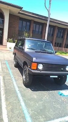 Land Rover : Range Rover CLASSIC ALL CUSTOMIZED NEW SUSPENSION,TIRES,INTERIOR,STEREO,AC BLOWS COLD,POWER WINDOWS