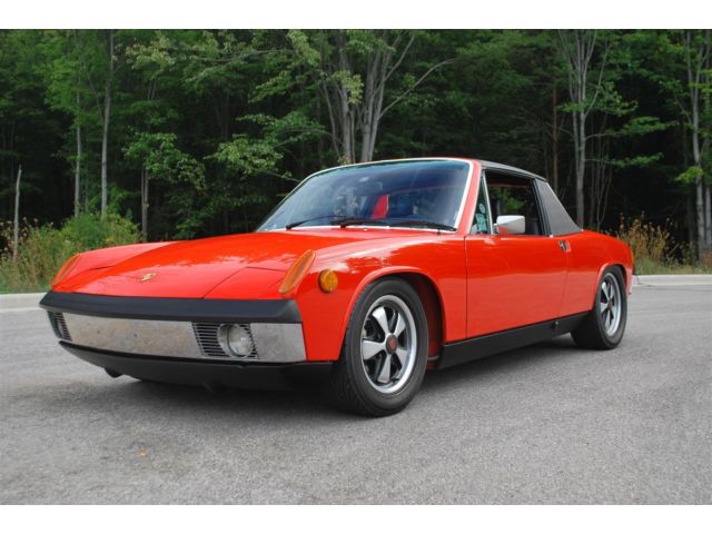 Porsche : 914 914-6 Porsche 914-6 with extensive upgrades; all original parts included; good history