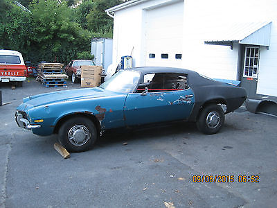 Chevrolet : Camaro LT Z28 BASE COUPE 1970 chevy camaro project car needs restoration comes with sheet metal