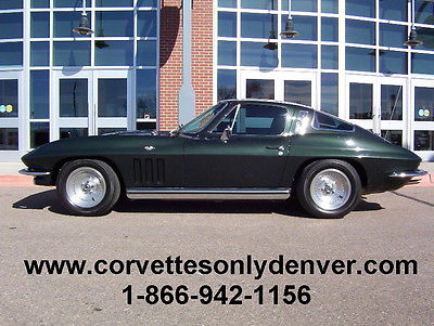 Chevrolet : Corvette Coupe 1965 corvette coupe w ram jet fuel injection