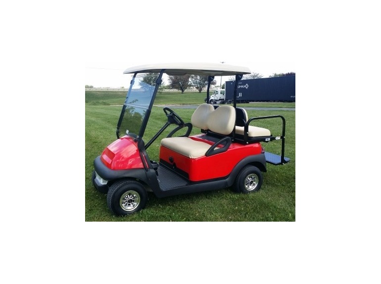 2011 Gsi 48V Cherry Red Club Car Precedent Electric Golf Cart