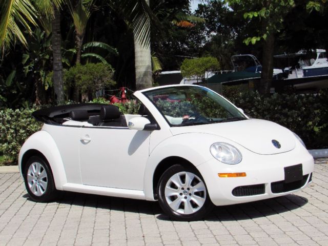 Volkswagen : Beetle-New 2.5 Conv 2009 volkswagen new beetle convertible 2.5 l tiptronic automatic heated seats