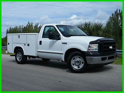 Ford : F-250 XL 2006 ford f 350 xl 5.4 l v 8 reading utility box good tires clean title