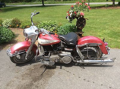 Harley-Davidson : Other Harley Davidson 1966 FLH Barn Find nice Original Paint  and condition