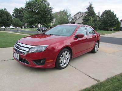 Ford : Fusion SE Sedan 4-Door 2010 ford fusion se sedan 4 door 2.5 l automatic red