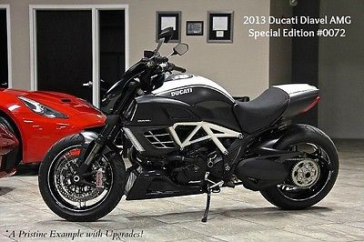 Ducati : Supersport Sport Bike 2013 ducati diavel amg special edition 0072 brembo brakes amg engine low miles