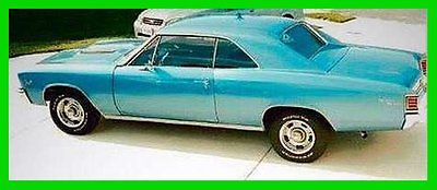 Chevrolet : Chevelle SS 1967 chevy chevelle ss 396 v 8 gas 325 hp manual new interior glass holly carb