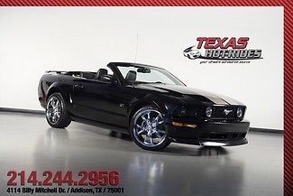 Ford : Mustang GT Premium Convertible 2008 ford mustang gt premium convertible 4.6 l v 8 low miles nav upgrades look
