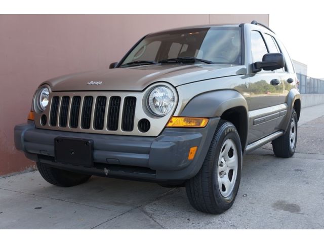 Jeep : Liberty SPORT 4X4 06 jeep liberty sport 4 x 4 3.7 l v 6 2 owners accident free clean tx jeep low miles