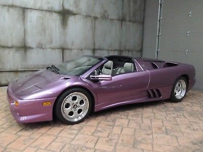 Lamborghini : Diablo VT ROADSTER 1997 lamborghini diablo vt roadster se purple wing delete trades offers