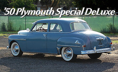 Plymouth : Other Special Deluxe 1950 plymouth special deluxe survivor 62 k original miles
