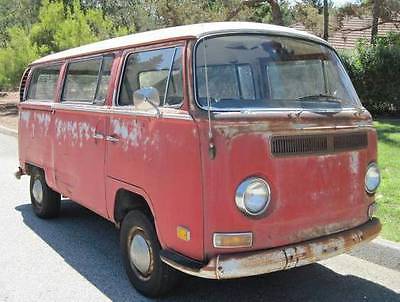 Volkswagen : Bus/Vanagon . 1970 vw deluxe bus original paint patina barn find ca survivor not porsche