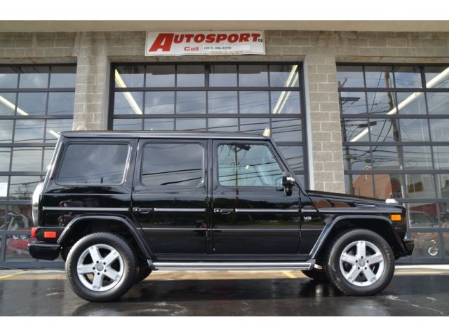Mercedes-Benz : G-Class 4MATIC 4dr 5 2008 mercedes benz g 500 4 matic clean carfax black black loaded hard to find