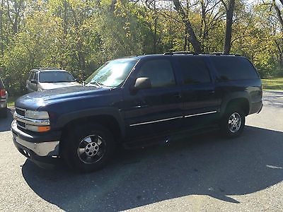 Chevrolet : Suburban LT Sport Utility 4-Door 2002 chevrolet suburban 1500 lt sport utility 4 door 5.3 l