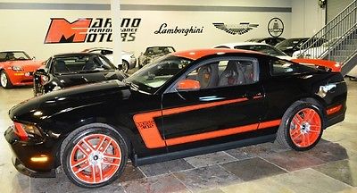 Ford : Mustang Boss 302 2012 boss 302 laguna seca only 438 original miles showroom new florida