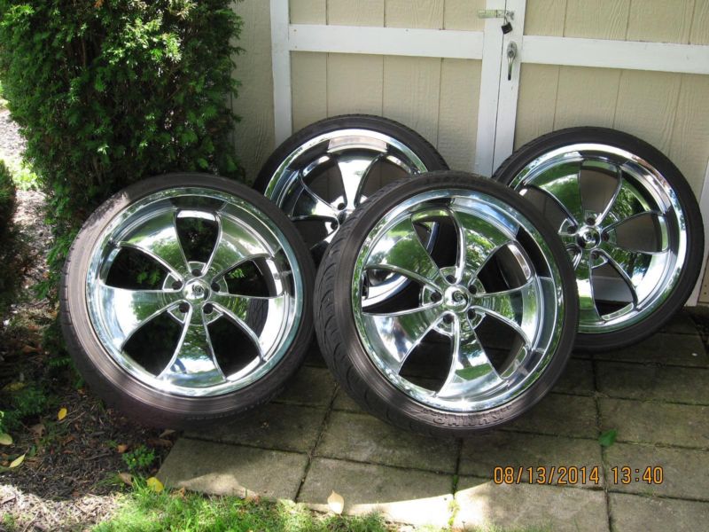 Wheels and tires for Dodge car