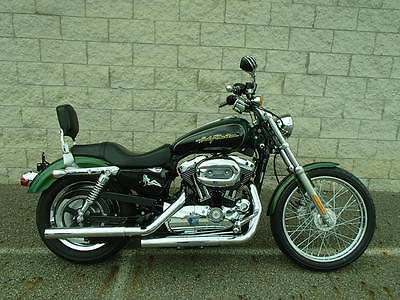 Harley-Davidson : Sportster 2006 harley davidson sportster 1200 in green and black um 30495 m r