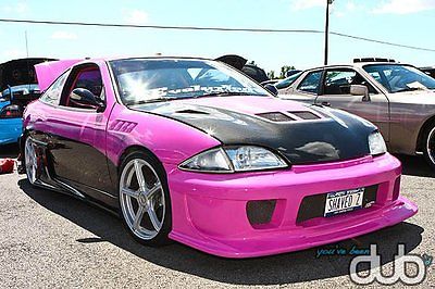 Chevrolet : Cavalier z24 1997 cavalier z 24 2.4 2000 conversion pink black shaved custom rims system