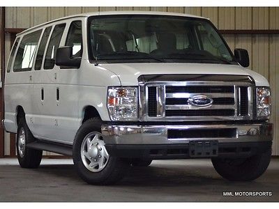 Ford : E-Series Van E-350 SD XLT 2013 ford e 350 xlt 15 passengers 93 k miles