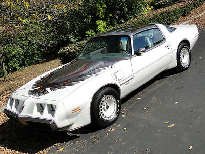 Pontiac : Trans Am 301Turbo Pace Car 1980 indy daytona 500 turbo trans am all original low 6 442 miles fully loaded