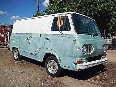 Ford : E-Series Van GROOVY HIPPIE VAN 1965 ford econoline hippie gasser van hot rat rod solid west texas project car