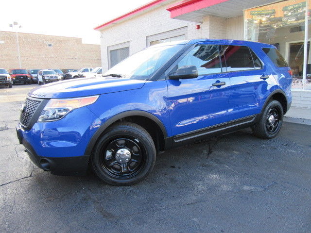 Ford : Explorer AWD 4dr Blue AWD Police 2200 Miles Warranty Like New Excellent Condition