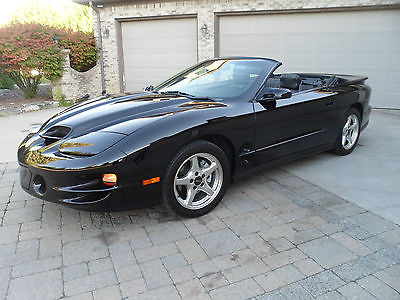 Pontiac : Firebird WS6 2000 trans am ws 6 convertible with 27 000 org miles excellent condition
