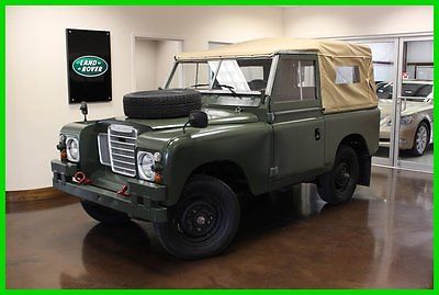 Land Rover : Other 1974 land rover series 3 military s 111 manual suv