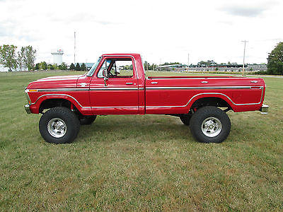 Ford : F-250 RANGER XLT 1979 ford f 250 ranger xlt 4 x 4 long bed regular cab low mileage