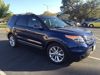Ford : Explorer Limited Sport Utility 4-Door fully loaded limited, beautiful blue exterior with black leather, excellent cond