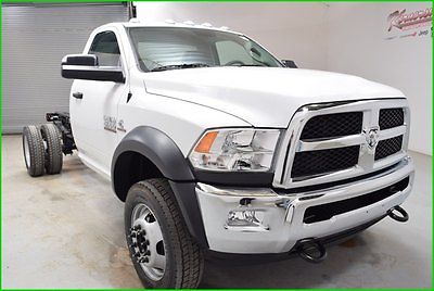Ram : Other ST Tradesman 4x4 Regular cab Dually Diesel Truck AISIN Transmission Vinyl seat New 2015 RAM 4500 HD Chassis 4WD Pickup Bench seat